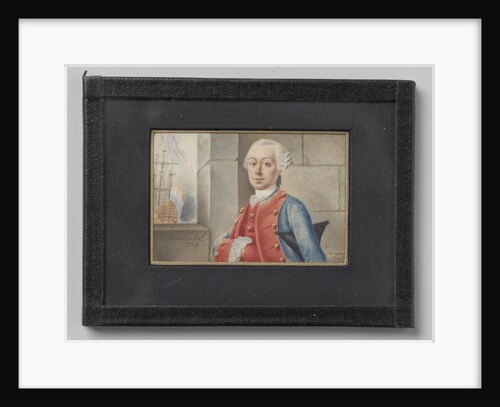 Portrait of a naval officer by Joseph Marinkelle