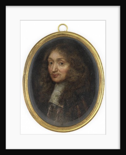 Portrait of a man by Caspar Netscher
