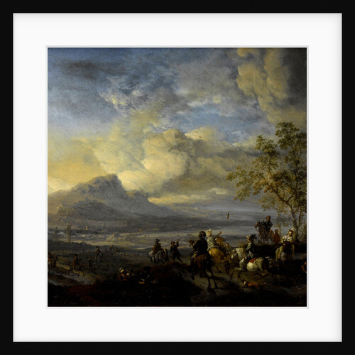 Heron Hunt by Philips Wouwerman