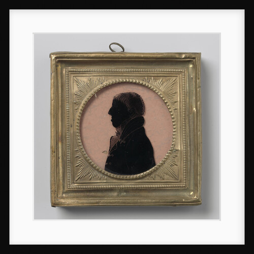 Silhouette Portrait of a man by Anonymous