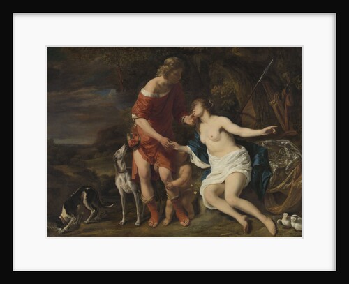Venus and Adonis by Ferdinand Bol