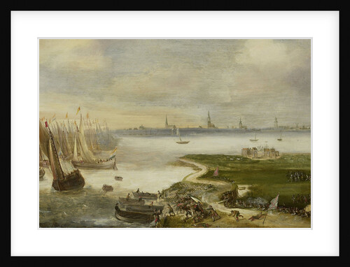 The failed Attack on Antwerp by Prince Maurice, 17 May 1605 by Anonymous