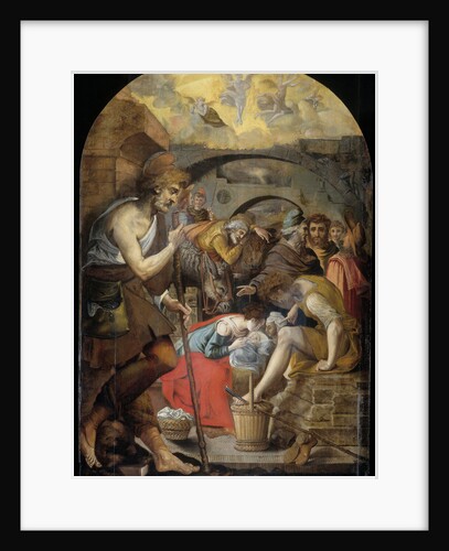 Adoration of the Shepherds by Anthonie Blocklandt