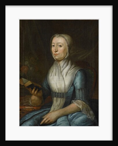 Portrait of Eva Goudriaan-de Veer by Cornelis van Cuylenburgh II