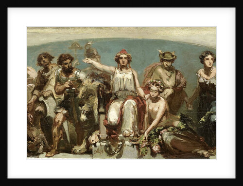 The Colonies Pay Tribute to the Dutch Maiden by Charles Rochussen