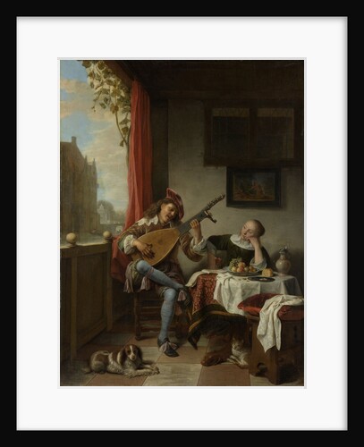 The Lutenist by Hendrick Martensz. Sorgh