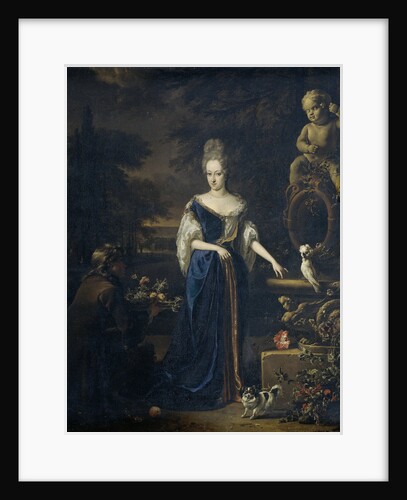 Portrait of Maria Cornelisz, Wife of Silvester van Tongeren by Jan Weenix