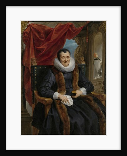 Portrait of Magdalena de Cuyper by Jacob Jordaens I