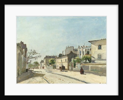 Rue Nôtre-Dame, Paris by Johan Barthold Jongkind