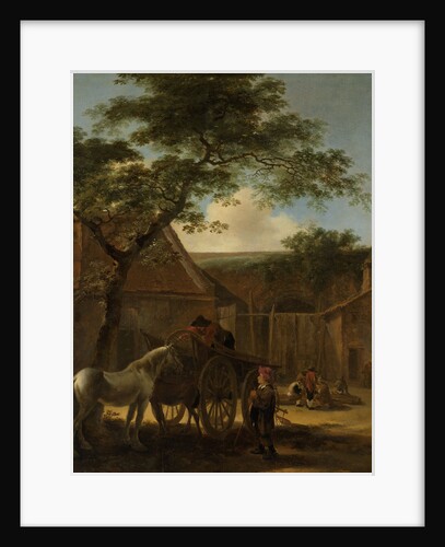 Barnyard by Circle of Jan Both