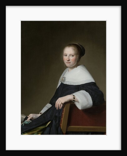 Portrait of Maria van Strijp by Johannes Cornelisz. Verspronck