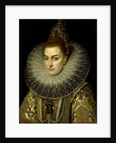Isabella Clara Eugenia, Consort of Archduke Albert VII by Workshop of Frans Pourbus II
