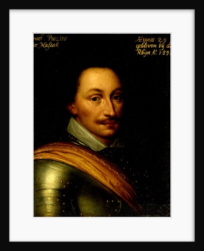 Portrait of Philip, Count of Nassau, Governor of the Town of Nijmegen The Netherlands by Anonymous