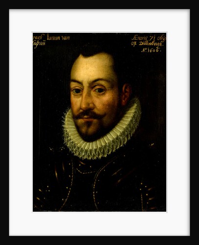 Portrait of an unknown Count or Officer, possibly Count John the Old of Nassau or Louis of Nassau by Anonymous