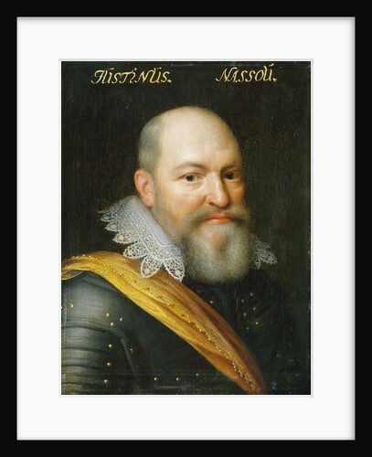 Portrait of Justinus van Nassau, illegitimate Son of Prince William I and Eva Elinx by Workshop of Jan Antonisz van Ravesteyn