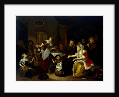Feast of Saint Nicholas by Richard Brakenburg