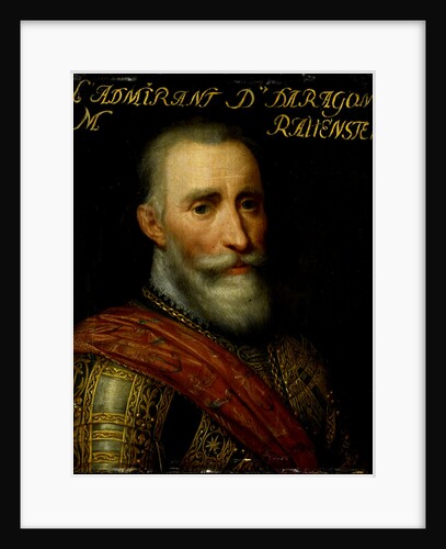 Portrait of Francisco Hurtado de Mendoza, Admiral of Aragon by Workshop of Jan Antonisz van Ravesteyn