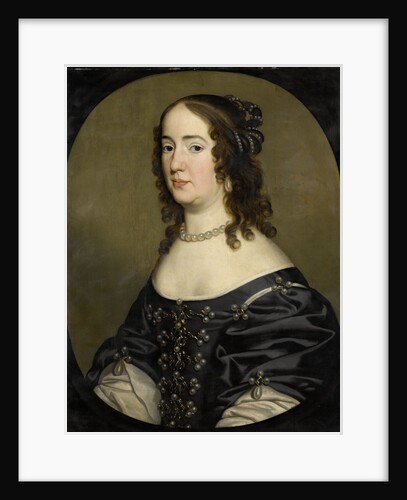Portrait of Amalia, consort of Frederick Henry, Prince of Orange by Workshop of Gerard van Honthorst