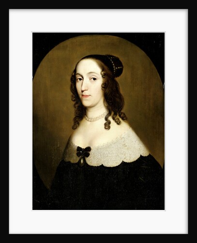 Portrait of Louise Christina, Countess of Solms-Braunfels, 2nd Wife of Johan Wolfert van Brederode by Workshop of Gerard van Honthorst