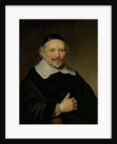 Portrait of a Man, possibly Augustijn Wtenbogaert, or Johannes Wtenbogaert, Tax Collector of Amsterdam by Govert Flinck