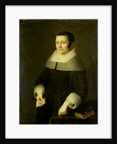 Portrait of a Woman, possibly Elsje van Houweningen, Wife of Willem van de Velden by Anonymous