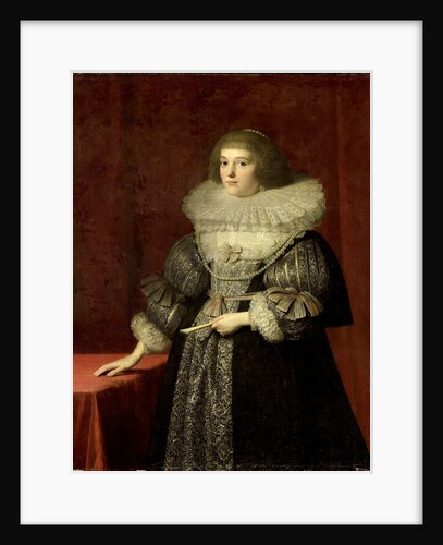 Portrait of Ursula, 1594-1657, Countess of Solms-Braunfels by Anonymous