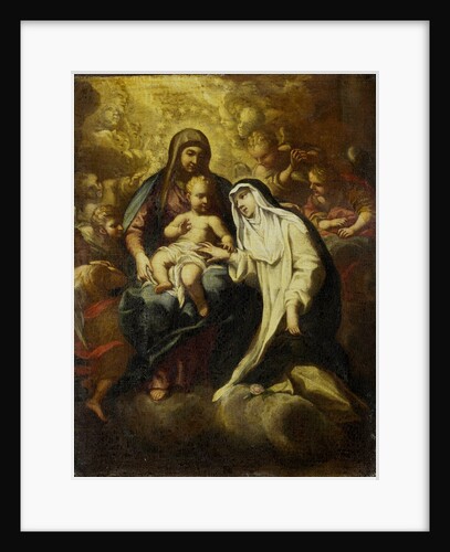 Mystical Marriage of Saint Rosa of Lima by Lazzaro Baldi