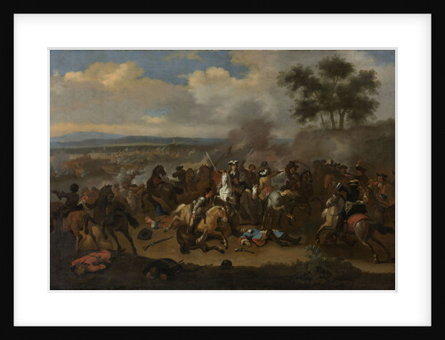 Battle of the Boyne, 12 July 1690 between Kings James II and William III by Jan van Huchtenburg