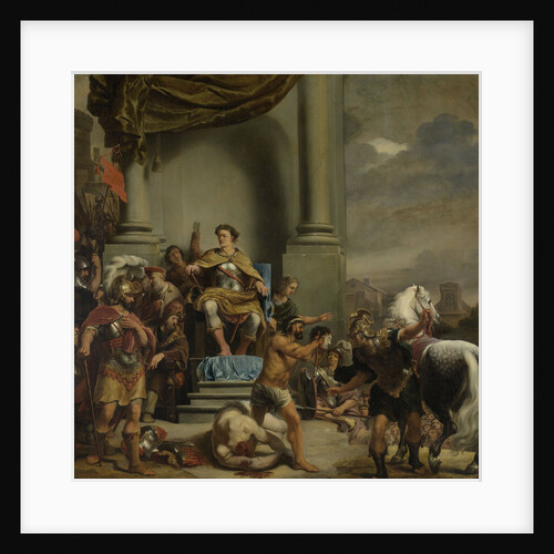 Consul Titus Manlius Torquatus Orders the Beheading of his Son by Ferdinand Bol