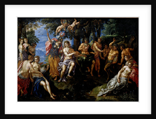Musical Contest between Apollo and Pan by Hendrik de Clerck