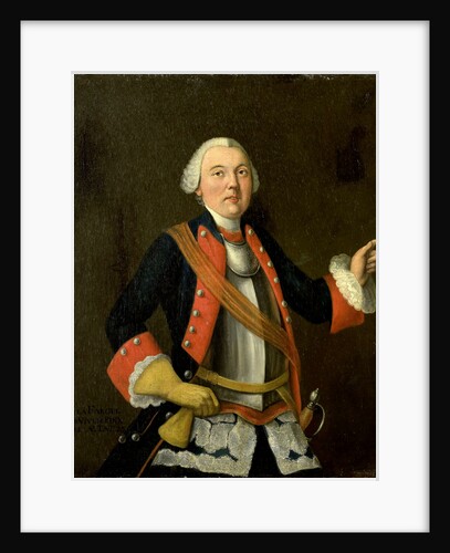 Portrait of Jan Hendrik van Rijswijk by Isaac Lodewijk la Fargue van Nieuwland
