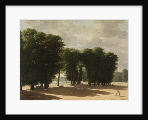 The Entrance to the Park of Saint-Cloud, Paris by Pieter Rudolph Kleijn