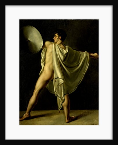 Warrior with Lance and Shield by Joannes Echarius Carolus Alberti