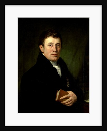 Hendrik Harmen Klijn, 1773-1856, Poet by Jan Willem Pieneman