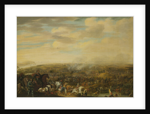 Prince Maurice at the Battle of Nieuwpoort, 2 July 1600 by Pauwels van Hillegaert