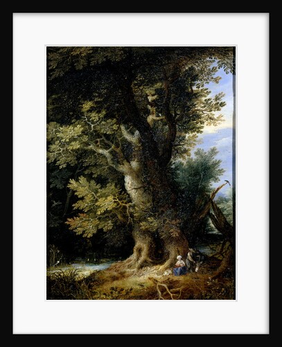 Rest on the Flight into Egypt by Anonymous