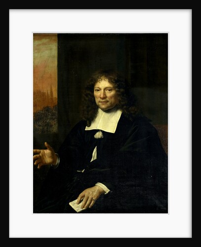 Portrait of Daniel Niellius, Elder of the Remonstrant Congregation at Alkmaar and Syndic by Adriaen Backer