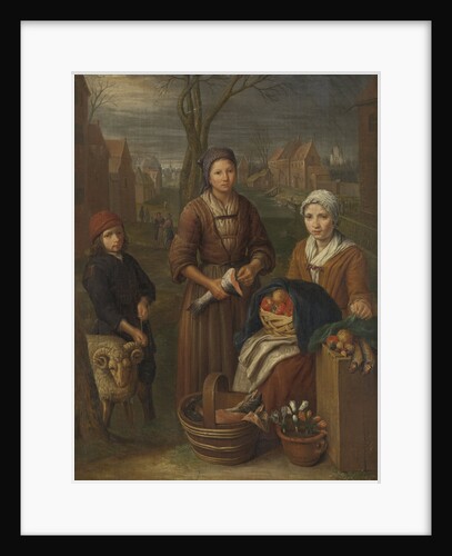 The woman peddler by Peter Snijers