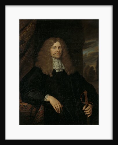 Portrait of Cornelis Backer, 1633-81, councillor, alderman, and colonel of the Amsterdam militia by Caspar Netscher