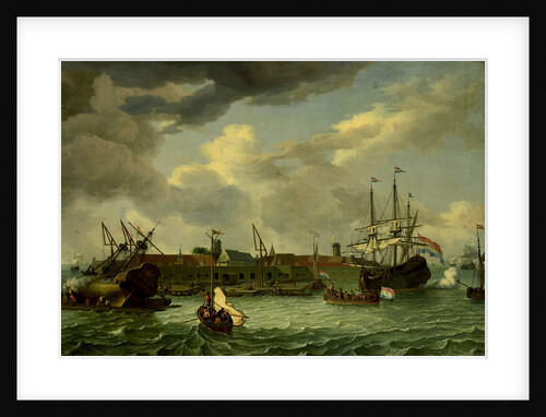 The Island of Onrust near Batavia Jakarta Indonesia by Anonymous