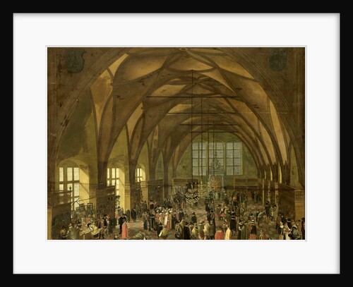 Large Hall in the Prague Hradschin Castle by Anonymous