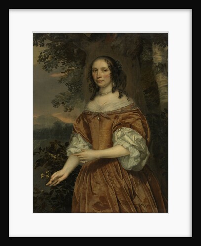 Maria de Witte Françoisdr, b 1616, Wife of Johan van Beaumont by Jan Mijtens