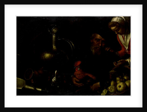 Poultry Merchant by Cornelis Jacobsz. Delff