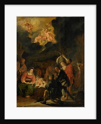 Adoration of the Shepherds by Pieter Codde