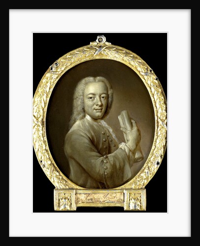 Portrait of Bernardus de Bosch I, Poet and Art Patron in Amsterdam by Jan Maurits Quinkhard