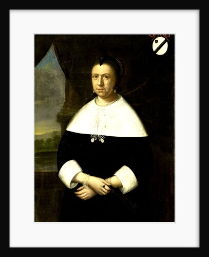 Portrait of Maria Quevellerius, first Wife of Jan van Riebeeck by Anonymous