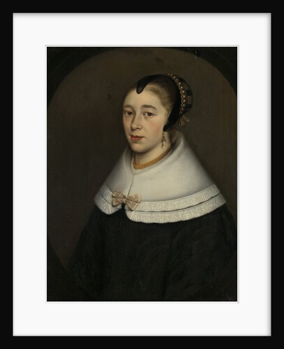 Portrait of a Woman, presumably Catharina Kettingh, Wife of Bartholomeus Vermuyden by Dirck Craey