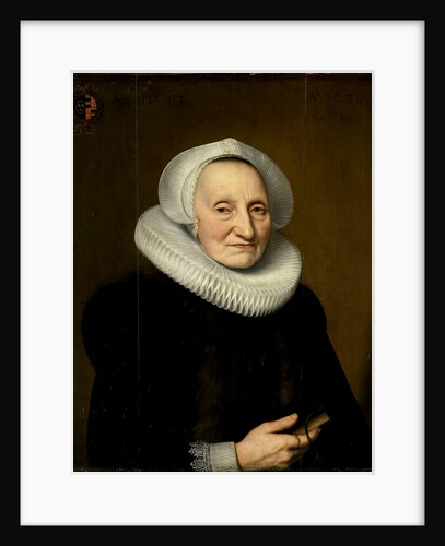 Portrait of Belia Claesdr, second Wife of Pieter Sebastiaensz Kettingh by Bartholomeus Sarburgh