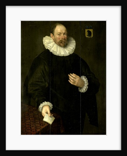 Portrait of Paulus Cornelisz van Beresteyn, Burgomaster of Delft by Jacob Willemsz. Delff I