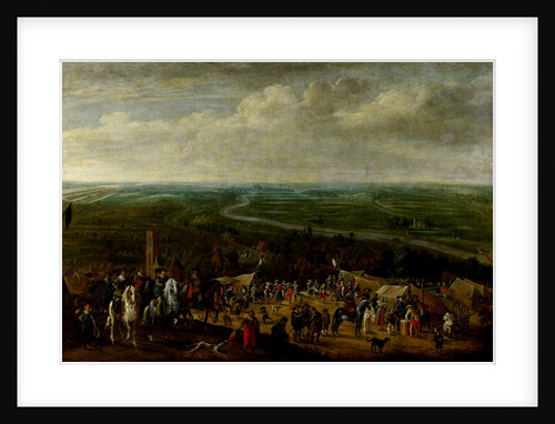 Prince Frederick Henry at the Siege of s Hertogenbosch, 1629 by Pauwels van Hillegaert